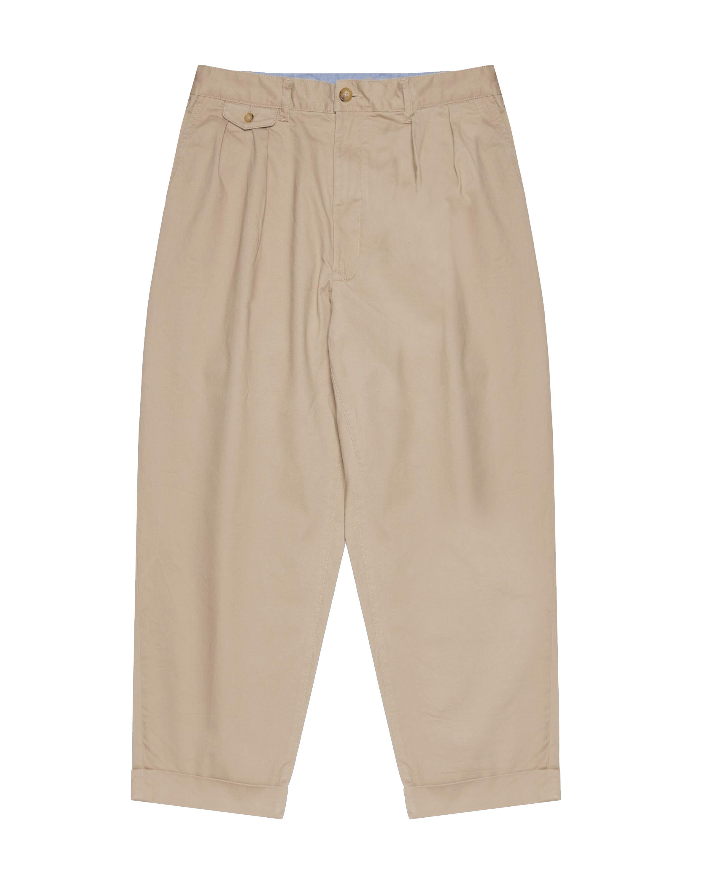Beams+ 2 Pleats Twill | 38230097874-24 | AFEW STORE